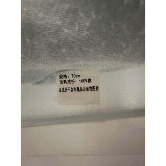 Light Blue Size 3 to 6 months Baby Boy Zip Love Cat Sleepsuit One Piece FLAWED - Picture 9 of 10